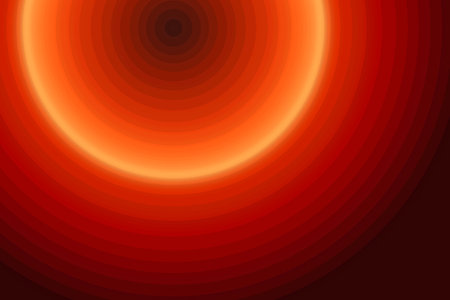 Abstract colorful globe circle geometric pattern design and background.
