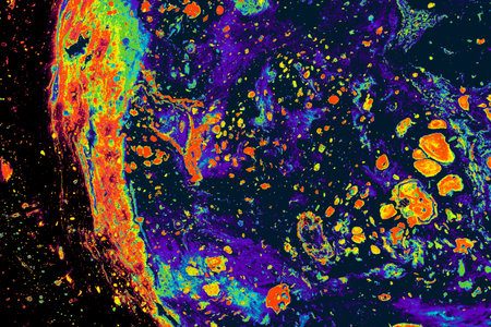 marbling art patterns as abstract colorful background