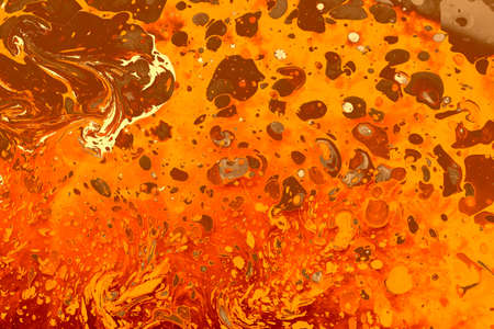 marbling art patterns as abstract colorful backgroundの写真素材