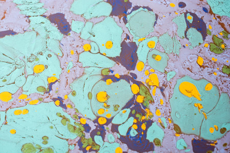 Abstract marbling pattern for fabric,  design. Creative marbling background texture