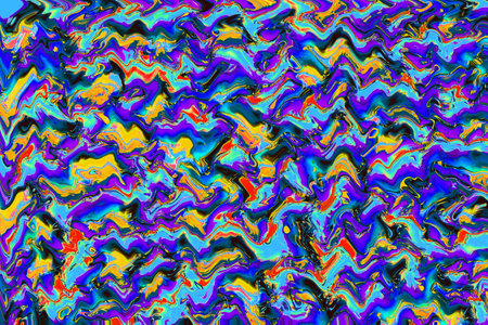 Traditional Ottoman Turkish marbling art patterns as abstract colorful background