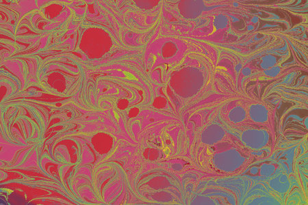 Abstract marbling floral pattern for fabric,tile design. background texture