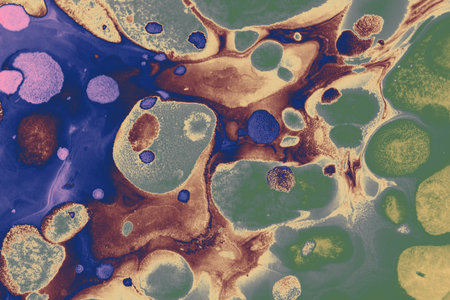 Abstract creative marbling pattern for fabric,  design background texture