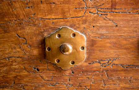 Example of Ottoman art patterns applied on metals