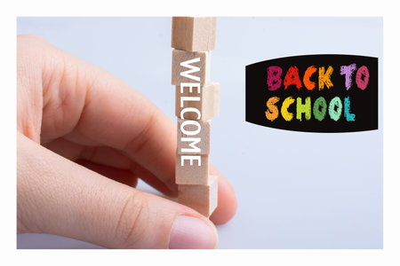 Back to school, education background  for invitation, promotion poster, bannerの写真素材