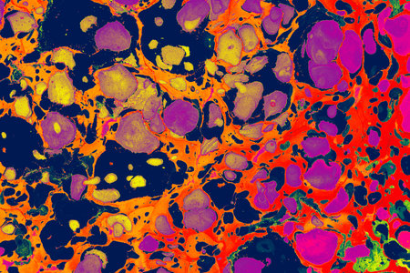 Abstract creative marbling pattern for fabric,  design background texture