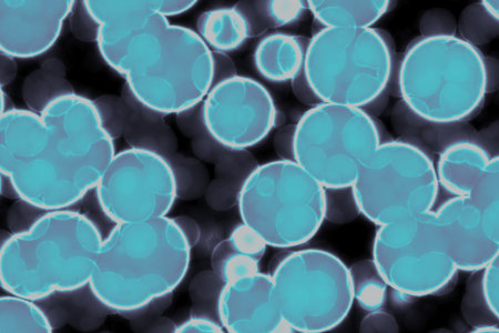 Shape of bacterial cell: cocci, bacilli, spirilla bacteria background