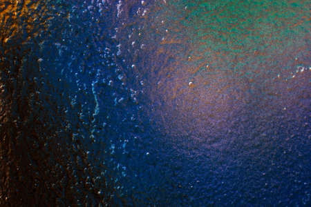 Wall surface painted of various colors as abstract background textureの写真素材