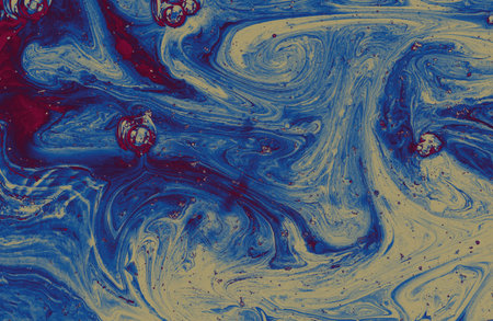 marbling art patterns as abstract colorful background