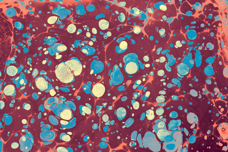 Abstract creative marbling pattern for fabric,  design background texture