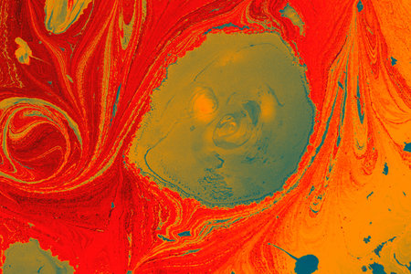 Abstract creative marbling pattern for fabric,  design background texture