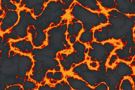 Lightning bolts radiatingas a  background texture