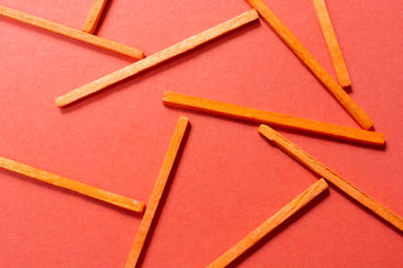 Multi-colored sticks for playing and  counting.の写真素材