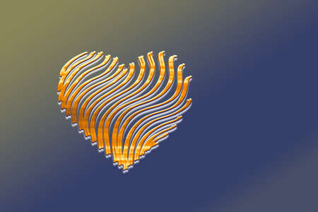 Valentines day card concept. Heart for Valentines Day Background.の写真素材