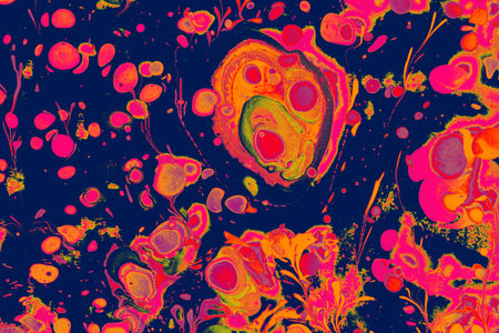 Abstract creative marbling pattern templat  for fabric,  design background texture