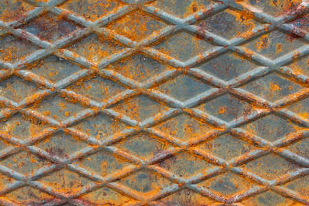 Old rusty  corroded metal as abstract background textureの写真素材