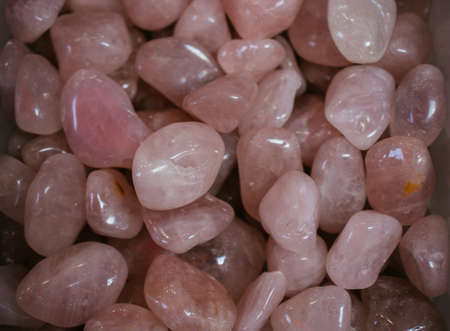 Set of natural various mineral gemstones of various colorの写真素材