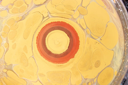 Abstract marble pattern texture. Traditional art of Ebru marbling