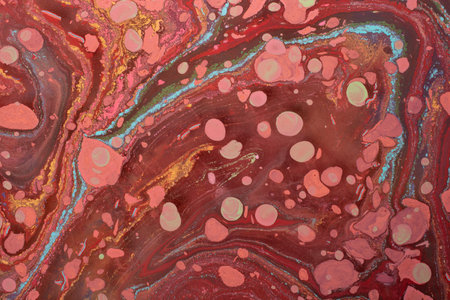 Abstract creative marbling pattern templat  for fabric,  design background textureの写真素材