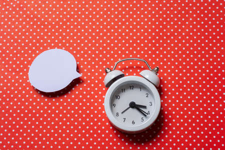 Mini speech bubble for expressing idea, thought and speechの写真素材