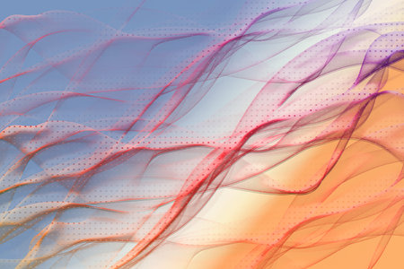 Abstract background with lines as wallpaper template