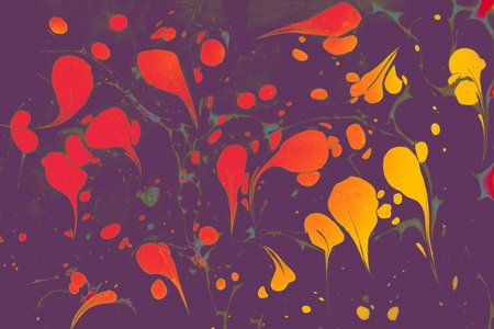 Abstract creative marbling pattern templat  for fabric,  design background texture
