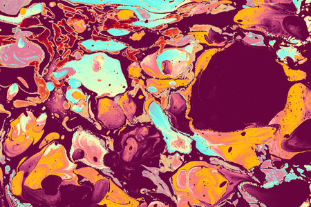 Abstract creative marbling pattern templat  for fabric,  design background texture