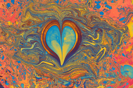 Abstract modern love concept romantic background templates for design