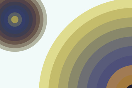Modern background with circles. Abstract design for flyers banners and presentations, with space for...