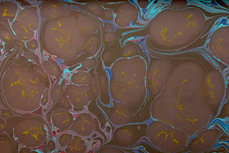 Abstract marbling pattern for fabric,  design. Creative marbling background texture