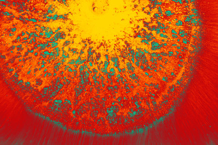 Abstract background of acrylic. Colourful rpaint dissolve