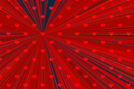 Abstract picture of the heart. Creative marbling heart pattern background texture
