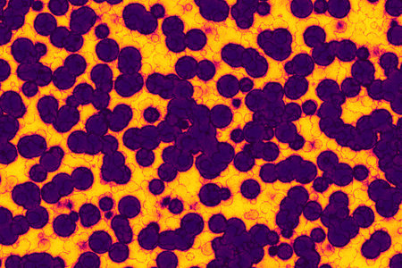 Fake microorganisms. microbiology. Bacteria, cells, viruses, germs, microorganisms.