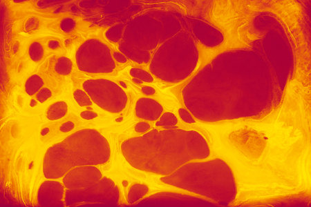 Ebru marbling handmade art, traditional Ebru technique. abstract background of marble liquid ink art