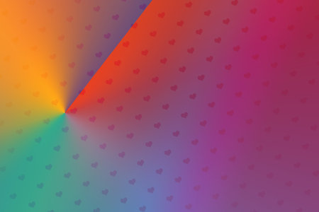Creative abstract heart pattern background texture