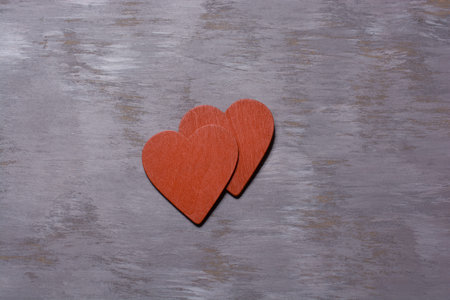 Heart shape icon as love and romance concept