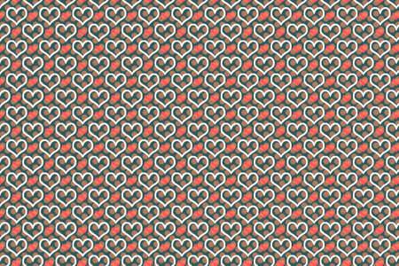 Creative abstract heart pattern background textureの写真素材