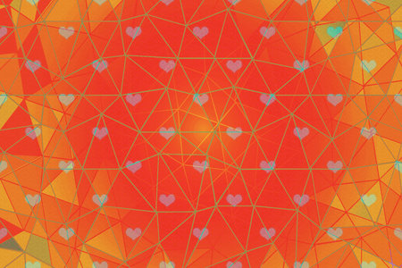 Background with heart shape.