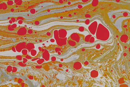 Abstract creative marbling pattern for fabric,  design background texture