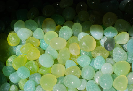 Natural mineral gemstones of a certain typeの写真素材