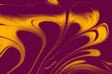 Abstract ebru cover art. Floral Ebru marbling texture background design.の写真素材