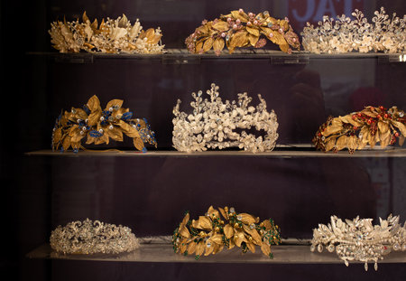 Model crown decorative in viewの写真素材