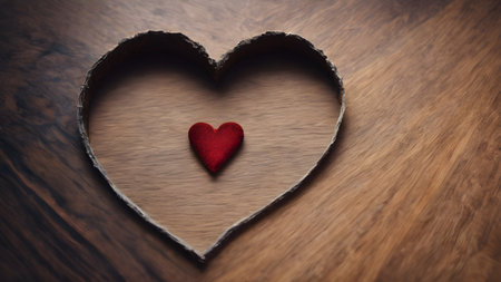 Love, Valentine's Day concepts. Love symbol, concept for Valentine's Day, wedding etc. Heart elements for love concept design. AI generated imageの素材