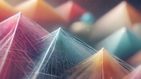 Abstract geometric background. Abstract Modern geometric Backgrounds. Abstract  Backgrounds design. AI generated imageの素材