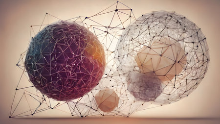 Abstract geometric background. Abstract Modern geometric Backgrounds. Abstract  Backgrounds design. AI generated imageの素材