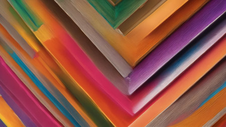 Artifical Intelligence generated abstract colorful background. Background with designed elegant abstraction colors. AI generated image.の素材