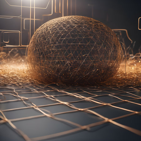 Wireframe of Abstract polygonal geometric shape with mesh net dots lines and connections . Trendy  geometric abstract shapes.   AI generated image, aiの素材