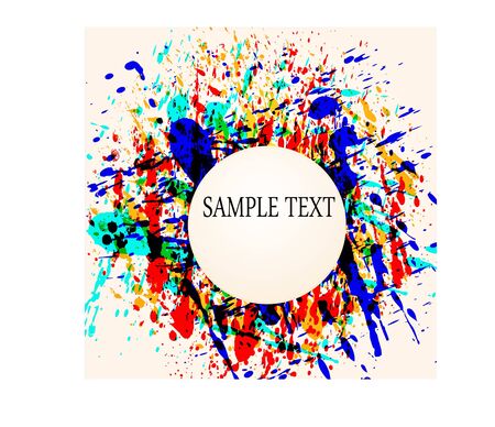 Abstract vector colorful mosaic backgroundのイラスト素材