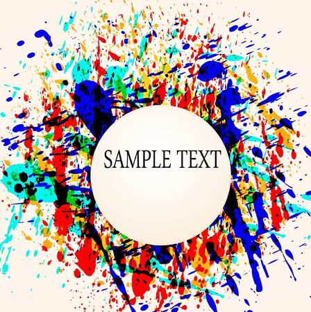 Abstract vector colorful mosaic backgroundのイラスト素材