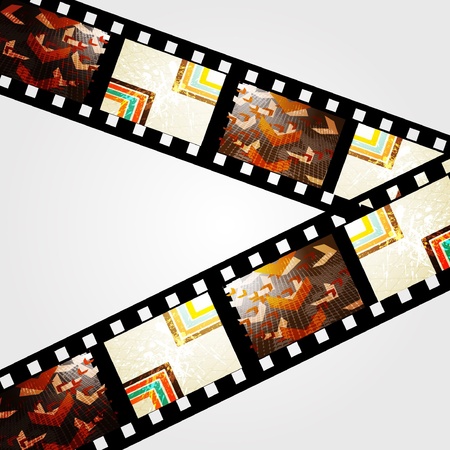 Film strip vector backgroundのイラスト素材